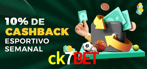 10% de bônus de cashback na ck7bet